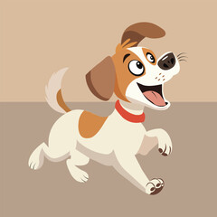 Happy dog emotion and expression 