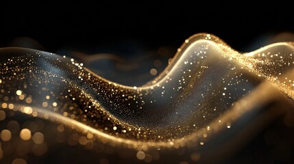 Abstract Golden Particle Waves