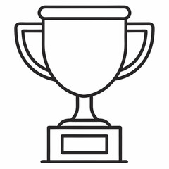 trophy cup icon