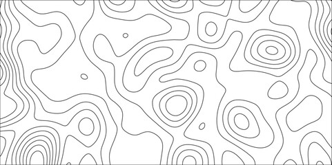 Abstract lines background. Contour maps. Vector illustration. The stylized height of the topographic map contour in lines and contours isolated on transparent. technology topo landscape grid map text