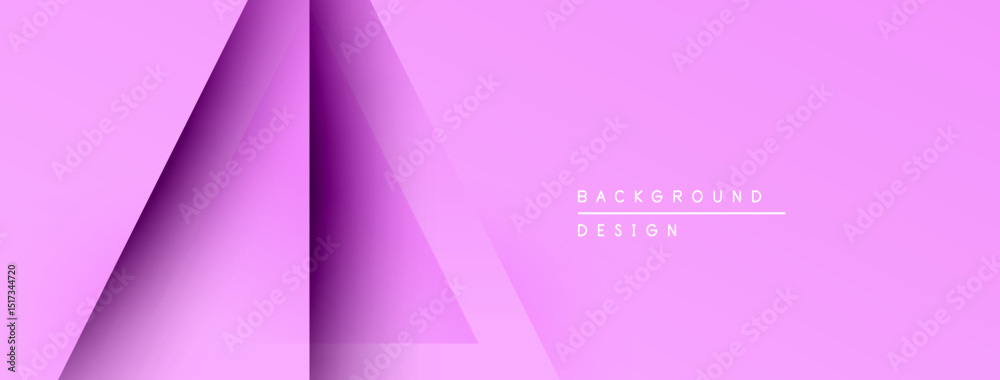Aufkleber pink abstract background. overlapping layers create depth, modern design. minimalist aesthetic, clea
