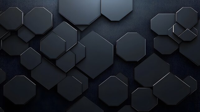 Dark, geometric pattern of overlapping octagons.