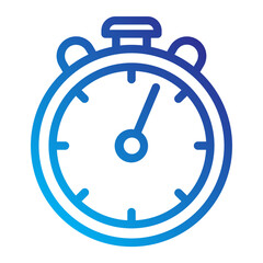 Classic stopwatch icon
