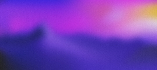 Minimalistic grainy texture background with smooth gradient blending colours.
