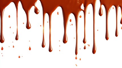 Dripping Chocolate: A Melted Delight