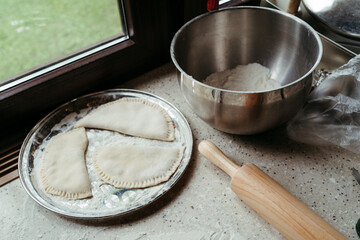 Homemade Pastries on a Sunny Kitchen Counter