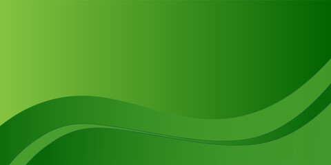Modern abstract background green . Wavy background . eps 10