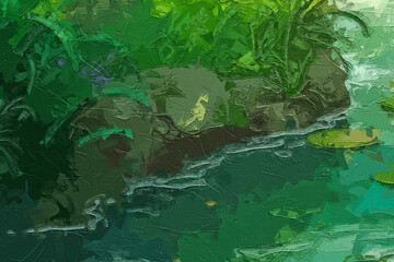 Various oil paintings, flowers, goldfish, cats, dogs, lotus leaves, fruits, ducks, butterflies, landscapes, chrysanthemums, crescent moons