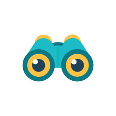 binoculars icon symbolizing vision and search 