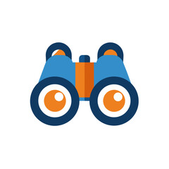 binoculars icon symbolizing vision and search 