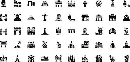 set of vector icons