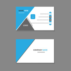 Clean Business Card professional and creative modern name card Design
