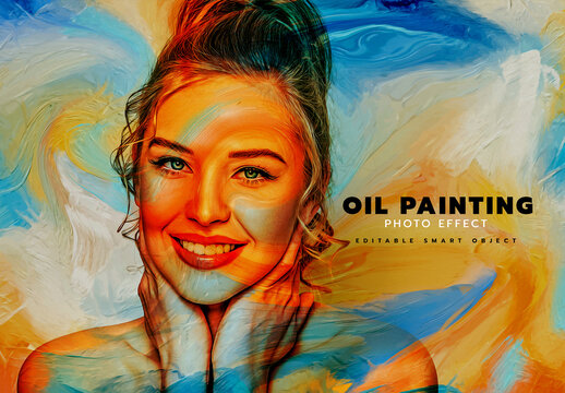 Oil Painting Photo Effect