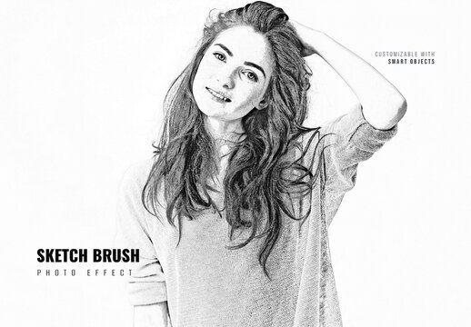 Sketch Brush Photo Effect