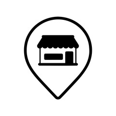 Shop Location Icon for the Best Uses in Navigation and Retail Apps
