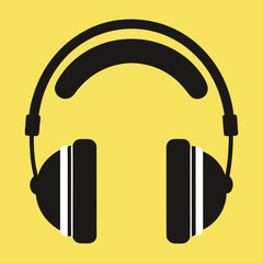headphones icon vector illustration