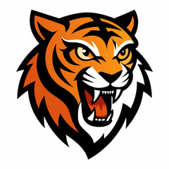 tiger head vector