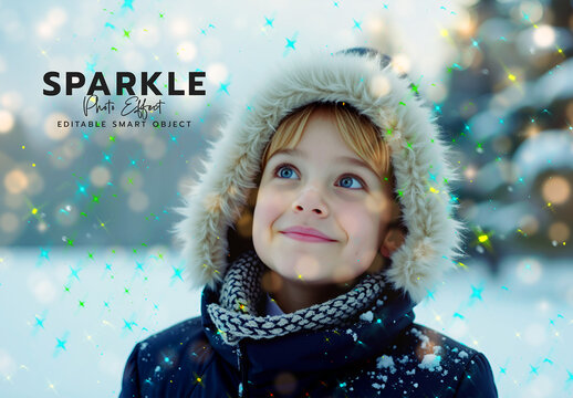 Sparkle Light Photo Effect