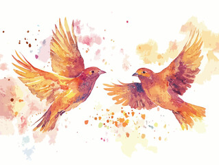 birds vector art