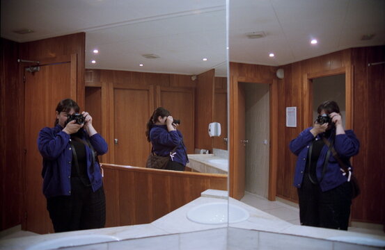Multiple self-portrait