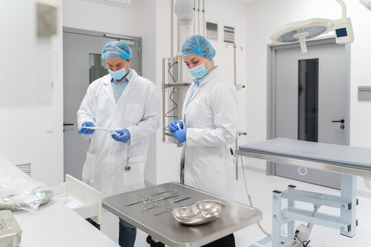 Operating Theater Preparation for Surgery