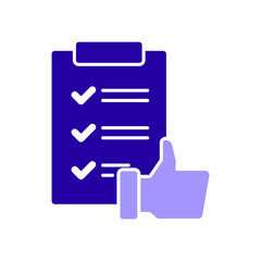 Icon a done, isolated against a clean background.