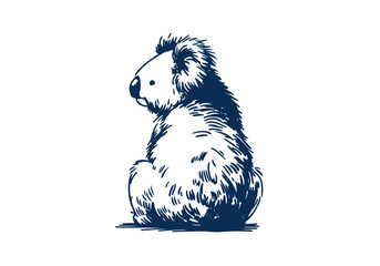Koala hand drawn sketch vector illustration © Shutoda