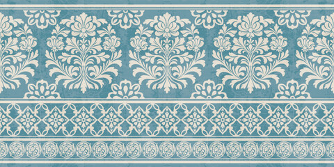 Ethnic Motifs Ikat floral paisley embroidery floral. ikat Saree Sarong oriental pattern traditional.Ikat embroidery style abstract embroidery design for texture,fabric,clothing,wrapping,decoration