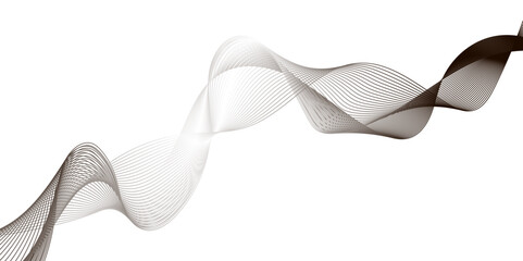 Abstract modern dynamic Wave Lines Pattern with Smooth Curves and Gradient Colors, Dynamic and data flowing abstract geometric Wave Lines vector Showing Movement and Energy in Digital Art Style.