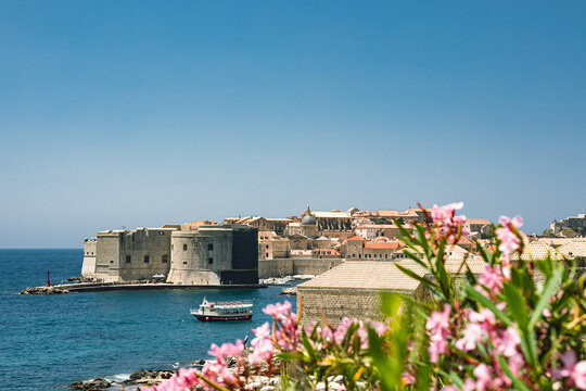 The coastal beauty of Dubrovnik in summer