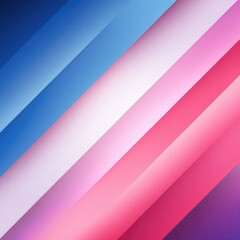 Fototapeta premium Diagonal stripes of pastel blue, pink, and purple hues, exhibiting a gradient effect and subtle shading, creating a smooth and visually appealing abstract design