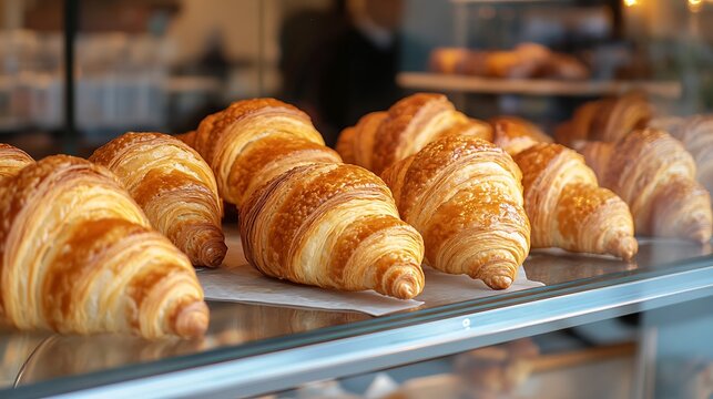 Naklejki A classic old-world bakery where handmade bread is an art of its own