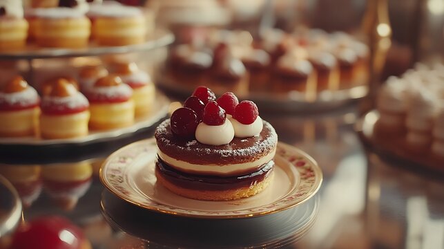 A classic patisserie with an air of sophistication and a hint of nostalgia