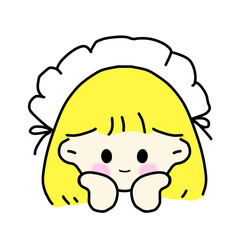 cute and simple cartoon style character illustrations.