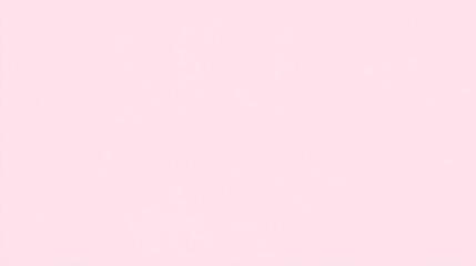 Solid light pink background.