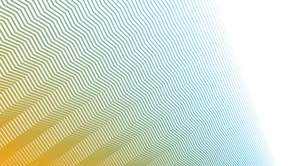 Green Yellow Zigzag Pattern Background for Energetic and Bold Design