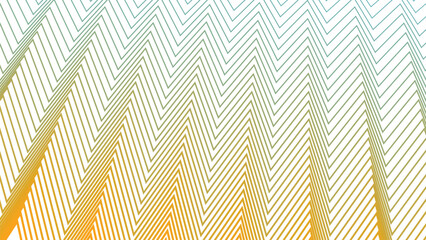 Green Yellow Zigzag Pattern Background for Energetic and Bold Design