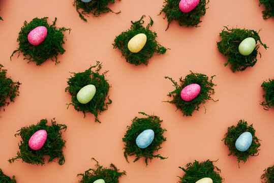 Easter egg background