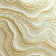 Obraz premium Abstract, swirling cream-colored and golden marbled texture