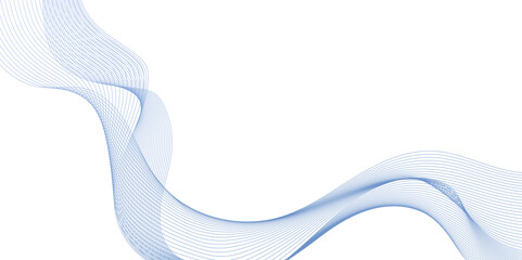 Dynamic flowing abstract wave lines texture with elegant movement, futuristic light gradient curves.