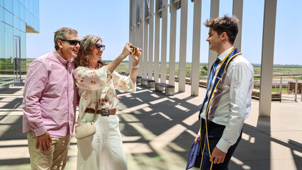 Parents and Graduating Child