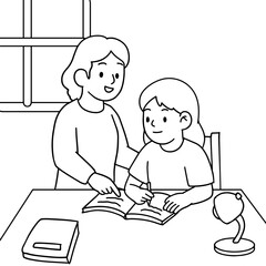 Helping Others Coloring Book