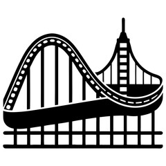 bridge vector illustration
