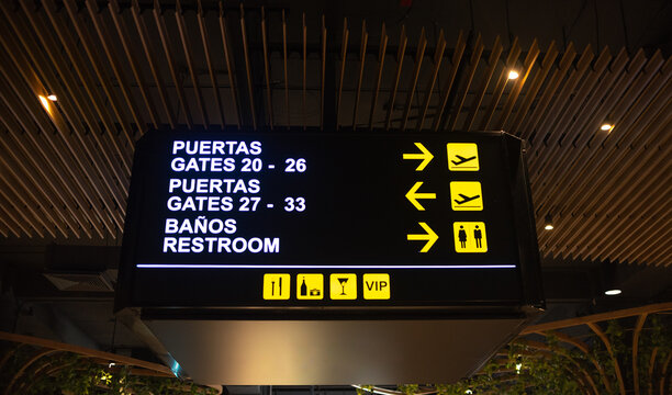 Airport Signboard