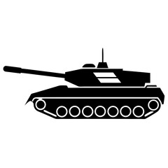 Fototapeta premium vector illustration of tank