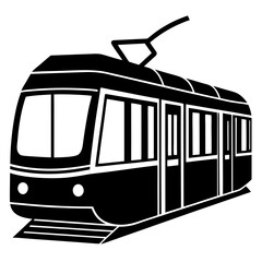 tram in the city