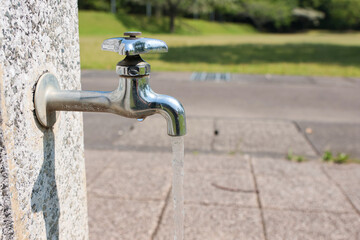 水道　水　蛇口　屋外　公園 Watercourse Water Shekou Outside Estate Park.