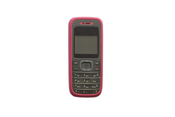 older mobile phone press the button old generation 