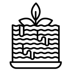 Lasagna Vector Icon