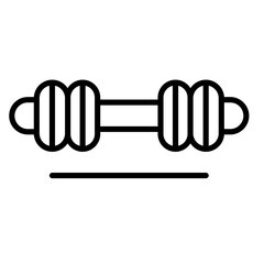 Dumbbell Vector Icon